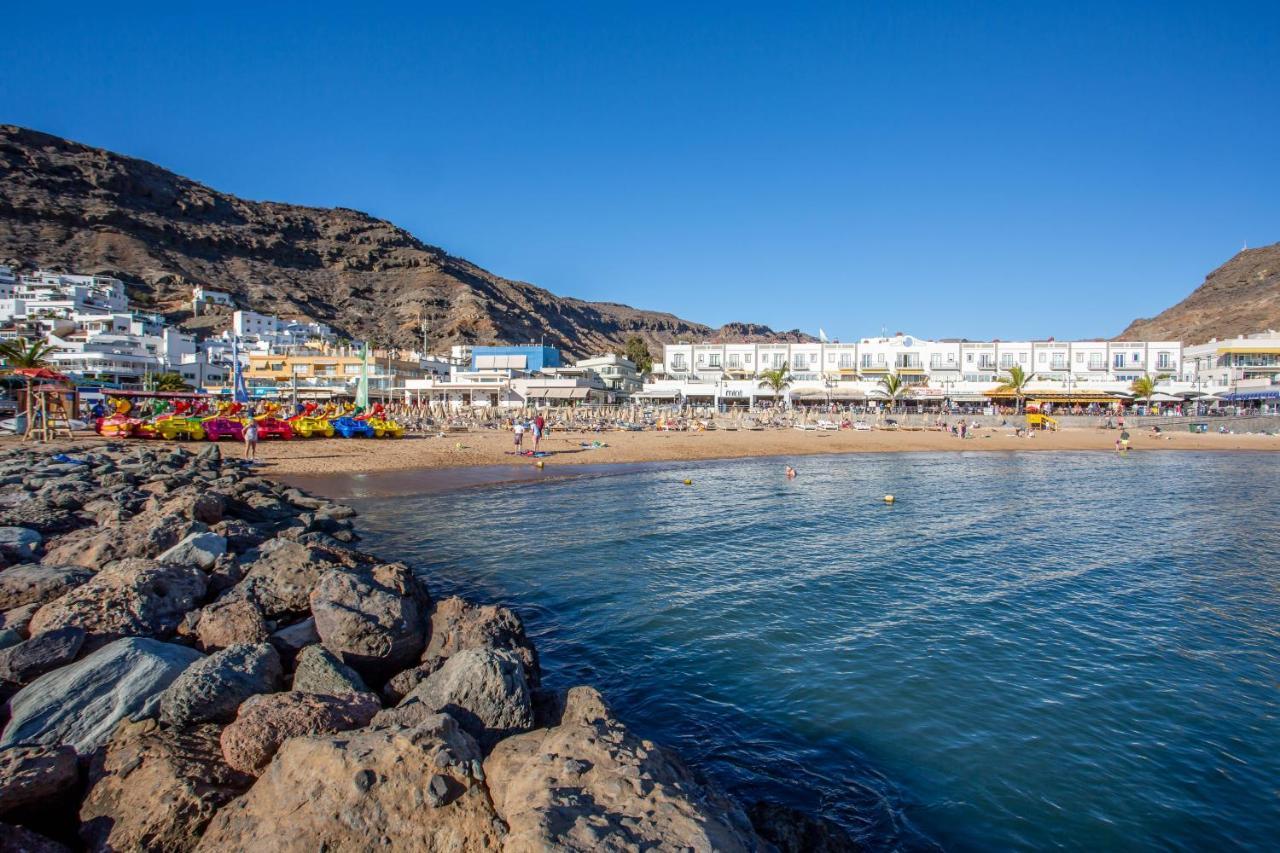 Ribera del Puerto - Luxe Apartement with great terrace and view Puerto De Mogan Buitenkant foto