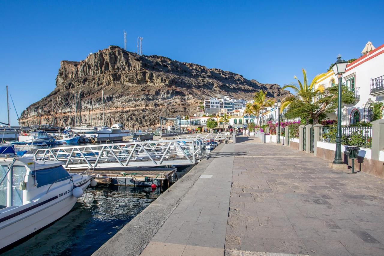 Ribera del Puerto - Luxe Apartement with great terrace and view Puerto De Mogan Buitenkant foto