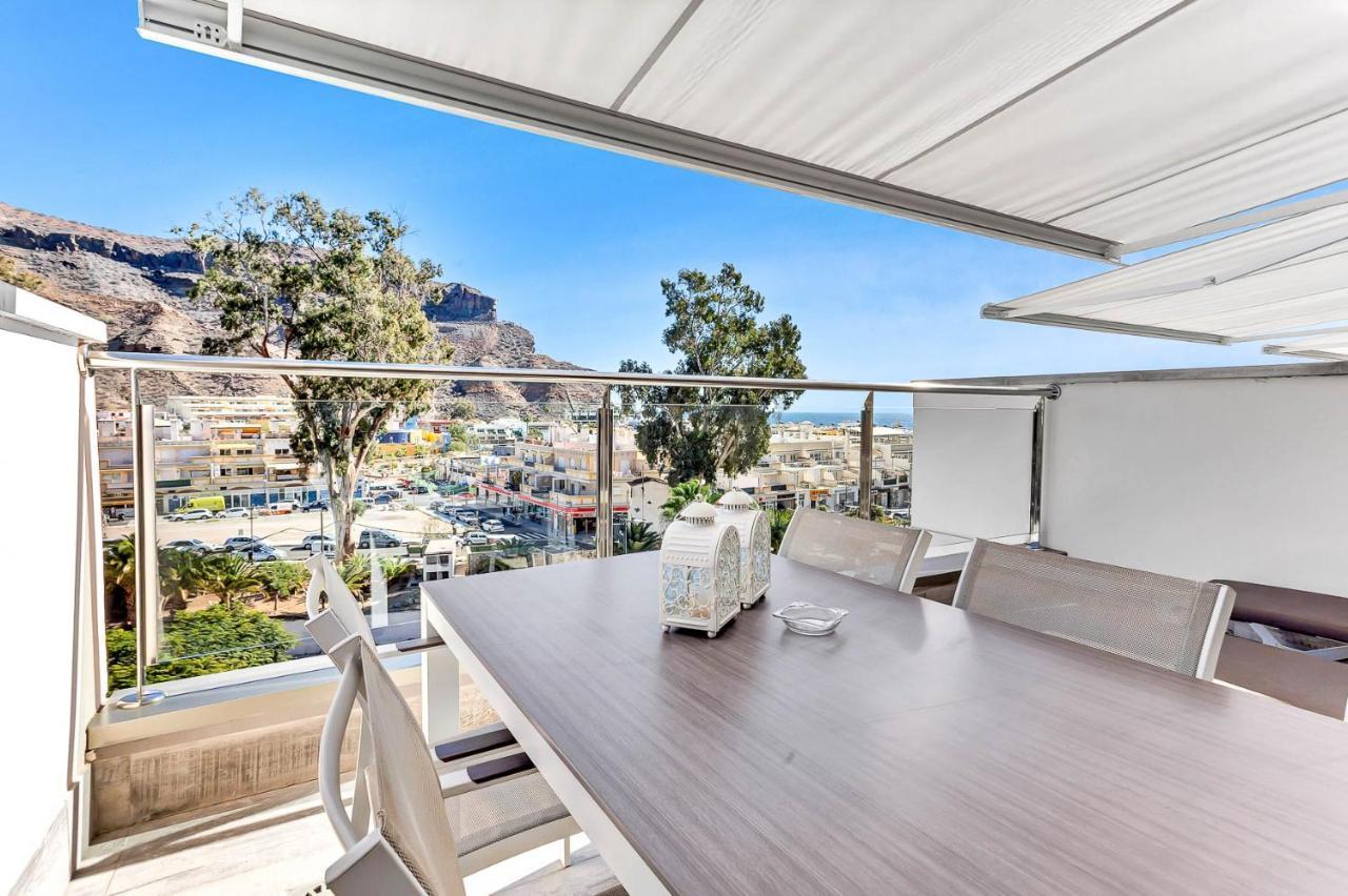 Ribera del Puerto - Luxe Apartement with great terrace and view Puerto De Mogan Buitenkant foto